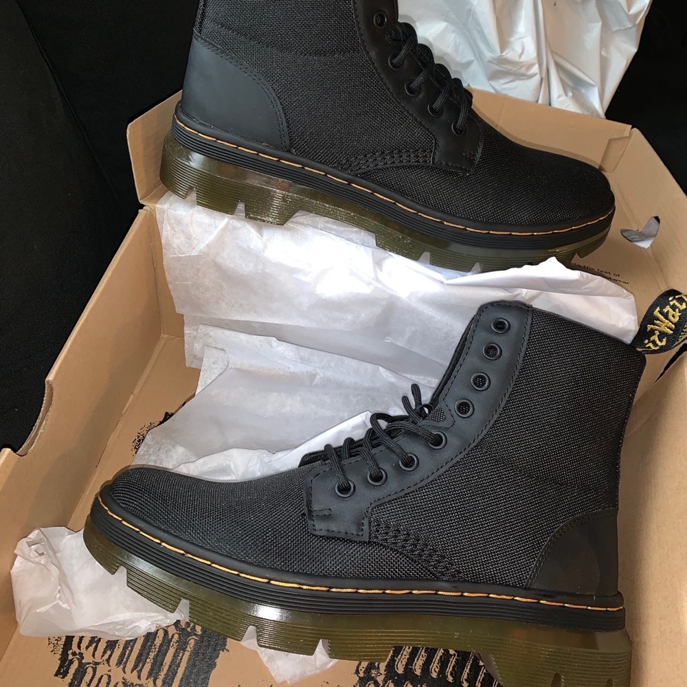 Dr. Martens combs combat boots